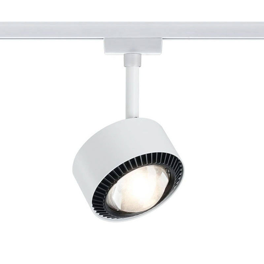 Paulmann Aldan URail LED-spot vit/svart