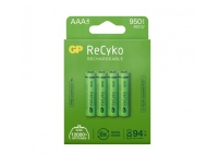 GP ReCyko - Batteri 4 x AAA - NiMH - (uppladdningsbara) - 950 mAh