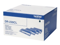Brother DR230CL - Svart, gul, cyan, magenta - original - valsenhet - för Brother DCP-9010CN, HL-3040CN, HL-3070CW, MFC-9120CN, MFC-9320CW