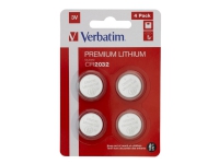 Verbatim - Batteri 4 x CR2032 - Li