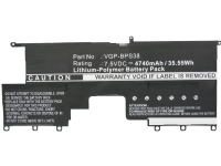 CoreParts - Batteri för bärbar dator - litiumpolymer - 4740 mAh - 35.6 Wh - svart - för Sony VAIO Pro 13