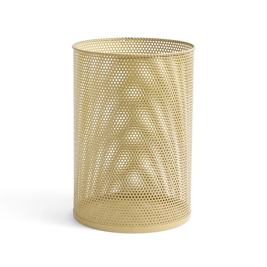 HAY Perforated papperskorg dusty yellow, large