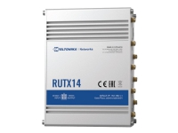 Teltonika RUTX14 - Trådlös router - WWAN - 5-portars switch - GigE, 802.11ac Wave 2 - 802.11a/b/g/n/ac Wave 2, LTE, Bluetooth 4.0 LE - Dubbelband - 3G