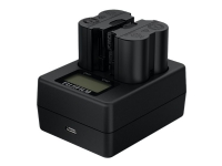 Fujifilm BC W235 - Batteriladdare - 2 x batterier laddas - för NP W235