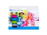 Ecoline Duotip marker set Basic | 6 colours
