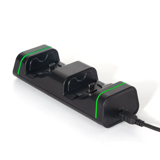 Laddstation och batterier till två handkontroller för Xbox Series S/X