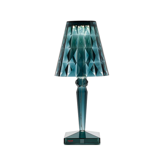 Kartell Big Battery bordslampa light blue