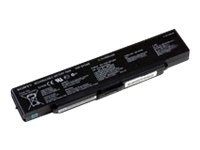 CoreParts - Batteri för bärbar dator - 4800 mAh - svart - för Sony VAIO CR Series VGN-CR460 VAIO CS Series VGN-CS190 VAIO NR Series VGN-NR490
