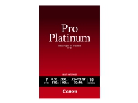 Canon Photo Paper Pro Platinum - A3 plus (329 x 423 mm) - 300 g/m² - 10 ark fotopapper - för PIXMA iP8720, IX6820, PRO-1, PRO-10, PRO-100, Pro9000, Pro9000 Mark II, Pro9500