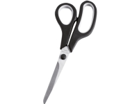 Saks kontor 210 mm Soft Grip, sort/gr�225x10x95mm 0,08kg (1stk)