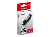 Canon PGI-570PGBK XL - 22 ml - Lång livslängd - svart - original - blister - bläcktank - för PIXMA TS5051, TS5053, TS5055, TS6050, TS6051, TS6052, TS8051, TS8052, TS9050, TS9055