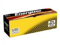 Batterier Energizer Industrial Alkaline D, pakke a 12 stk.