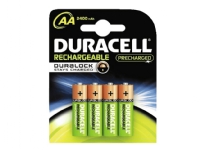 Duracell Recharge Ultra - Batteri 4 x AA-typ - NiMH - (uppladdningsbara) - 2500 mAh