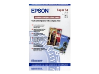 Epson Premium Semigloss Photo Paper - Halvblank - A3 plus (329 x 423 mm) 20 ark fotopapper - för SureColor P5000, SC-P700, P7500, P900, T2100, T3100, T3400, T3405, T5100, T5400, T5405