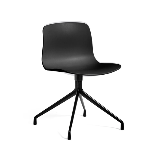 HAY About a Chair 10 kontorsstol black, svart stativ