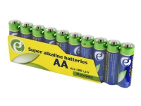 Gembird EG-BA-AASA-01 - Batteri 10 x AA-typ - alkaliskt