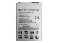 CoreParts - Batteri - Li-pol - 3000 mAh - svart - för LG G4
