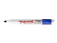 Marker Penol 750 blå 2-5mm skrå spids - (10 stk.)