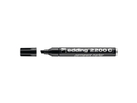 Permanent marker Edding 2200, kantet, sort