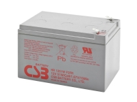 CSB Battery HR 1251W high-rate HR1251WF2 Blybatteri 12 V 12 Ah Blyfleece (B x H x T) 151 x 100 x 98 mm Fladstik 6,35 mm Vedligeholdelsesfri, Lav selvafladning