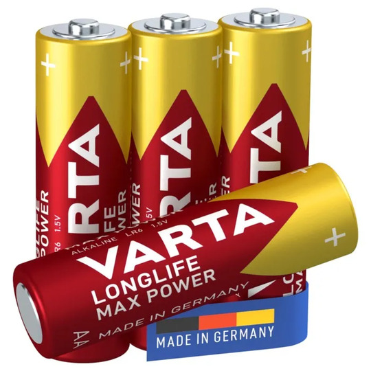 Varta Longlife Max Power AA-batterier 4-pack