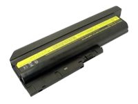 CoreParts - Batteri för bärbar dator (likvärdigt med: IBM 92P1138) - litiumjon - 9-cells - 84 Wh - svart - ASM - för Lenovo ThinkPad R500 R60 R61 SL300 SL400 SL500 T500 T60 T61 W500