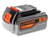 Black & Decker BL4018 - Batteri - Lithium-Ion (Li-Ion) - 4Ah - 18 V, - Sort/ Grå/ Orange - 1 stk