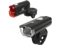Maclean LED bicycle lighting front + rear Maclean Energy MCE312, the front has 2 lighting modes and a built-in 1500mAh battery, you