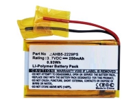 CoreParts - Batteri - Li-pol - 250 mAh - 0.92 Wh - svart - för Jabra PRO 920, 925, 930, 935