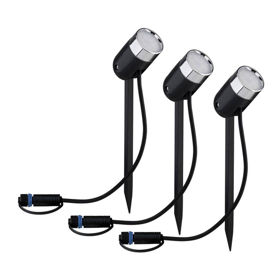 Paulmann Plug & Shine Pike ZigBee RGBW 3-pack