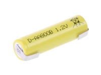 Mexcel -AA800B Special-batteri R6 (AA) U-loddefane, Flat-Top NiCd 1.2 V 800 mAh