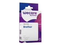 Blækpatron WECARE INKJET kompatibel Brother LC223B sort