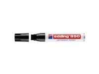 Permanent marker Edding 850, kantet, sort