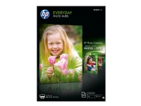 HP Everyday Photo Paper - Blank - A4 (210 x 297 mm) - 200 g/m² - 100 ark fotopapper - för ENVY 50XX, 76XX ENVY Inspire 7920 Officejet 52XX, 80XX Photosmart B110, Wireless B110
