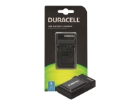 Duracell - USB-batteriladdare - 1 x batterier laddas - svart