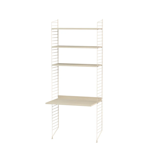 String Stringhylla kontor ask & beige - Kombination A