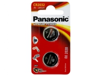 Panasonic Battery Lithium Power CR2032 225mAh 2pcs.