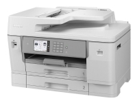 Brother MFC-J6955DW - Multifunktionsskrivare - färg - bläckstråle - A3/Ledger (media) - upp till 25 sidor/minut (kopiering) - upp till 30 sidor/minut (utskrift) - 600 ark - 33.6 Kbps - USB 2.0, LAN, Wi-Fi(n), NFC, USB 2.0-värd