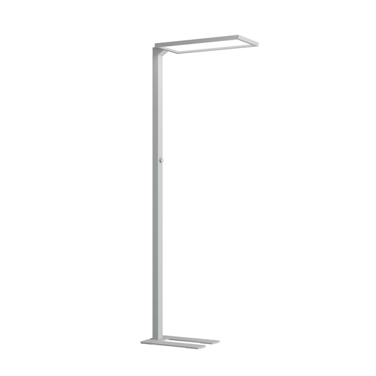 Prios Lexo LED-golvlampa till kontor med dimmer