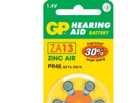 GP Batteries Hearing Aid ZA13, Engångsbatteri, Zink-luft, 1,4 V, 6 styck, 5,4 mm, 7,9 mm
