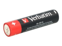 Verbatim ALKALINE BATTERY AAA - Pakke med 24 stk