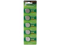 TECHLY 307063 Techly Lithium batteries 3V CR2032 5 pcs