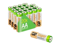 GP Batteries Super AA-batteri Alkali-mangan 1.5 V 20 stk