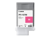 Canon PFI-107 M - 130 ml - magenta - original - bläcktank - för imagePROGRAF iPF670, iPF680, iPF685, iPF770, iPF780, iPF785