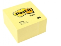 Post-it® Notes kubusblok Canary Yellow, gul, 76 mm x 76 mm, 450 ark
