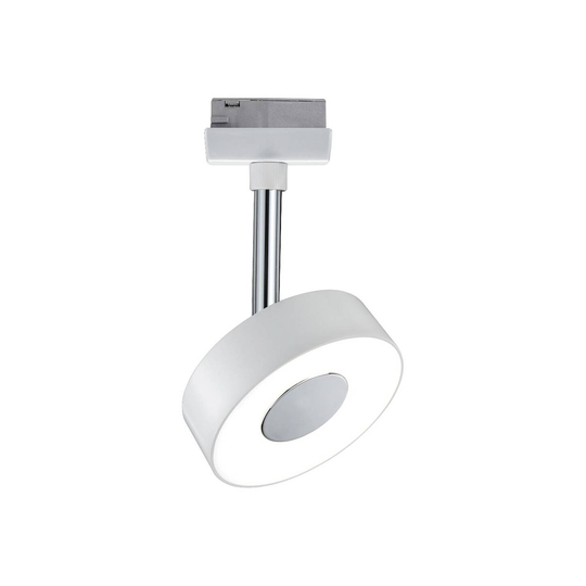 Paulmann URail Circle LED-spotlight i vitt