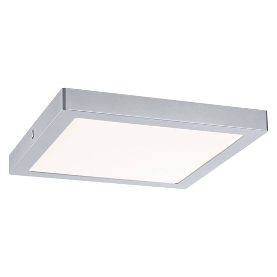 Paulmann Abia LED-taklampa 30 x 30 cm krom