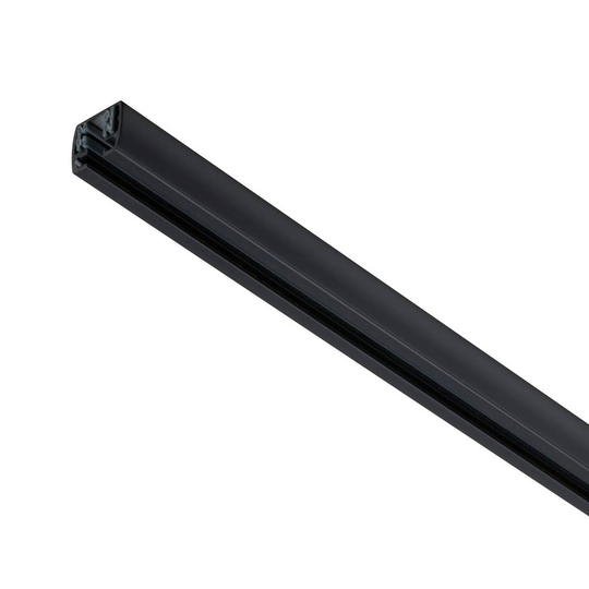 Paulmann URail systemskena svart matt, 100 cm
