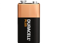 Batteri Duracell Plus Power 9V alkaline 2stk/pak - (2 stk.)
