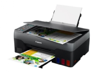 Canon PIXMA G3520 - Multifunktionsskrivare - färg - bläckstråle - påfyllbar - A4 (210 x 297 mm), Letter A (216 x 279 mm) (original) - A4/Legal (media) - upp till 9.1 ipm (bilder per minut) (utskrift) - 100 ark - USB 2.0, Wi-Fi(n)